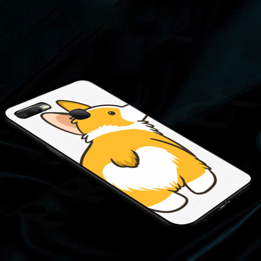 Ốp điện thoại kính cường lực cho máy Oppo A7 2018 - mông to MS MONG001
