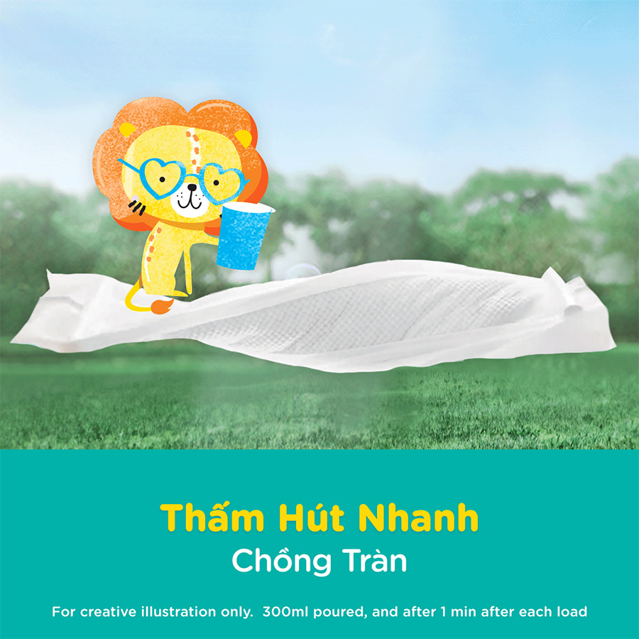 Combo 3 tã Quần Pampers Điều Hoà Gói Lớn L60 (9-14kg)