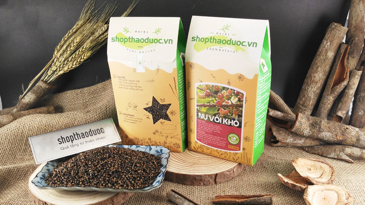 Combo 1Kg Nụ Vối Khô Shop Thảo Dược - Hỗ Trợ Đẩy Lùi Gout Tích Cực - Tặng 1 Chai Tinh Dầu Sả Chanh 8ml