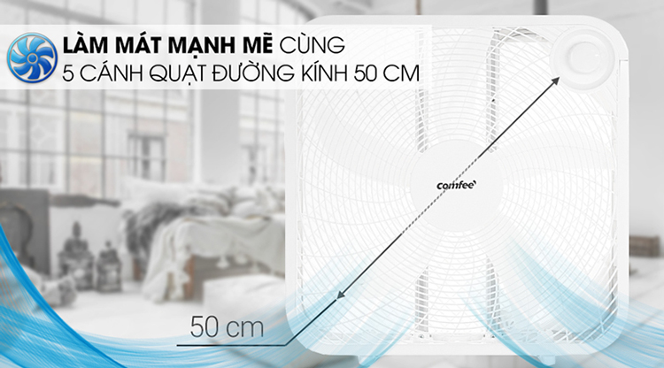 Quạt Hộp Comfee CF-BF5016VH 55W - Hàng Chính Hãng