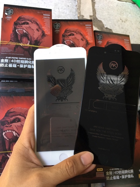 Kính Cường Lực Chống Nhìn Trộm KingKong Dành Cho iPhone 13 Promax, 12 Promax, 11 Promax, Xsmax - Dán Full Màn - Hàng chính hãng_B121