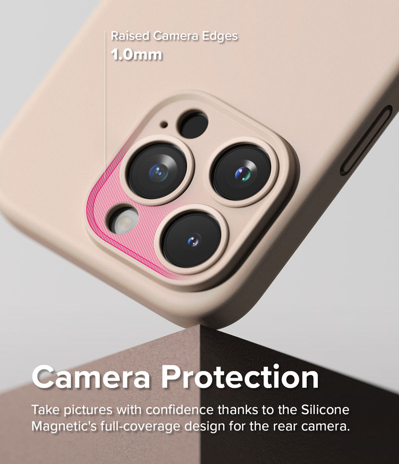 Ốp lưng dành cho iPhone 15 Pro Max/15 Pro/15 Plus/15 RINGKE Silicone Magnetic - Hàng Chính Hãng
