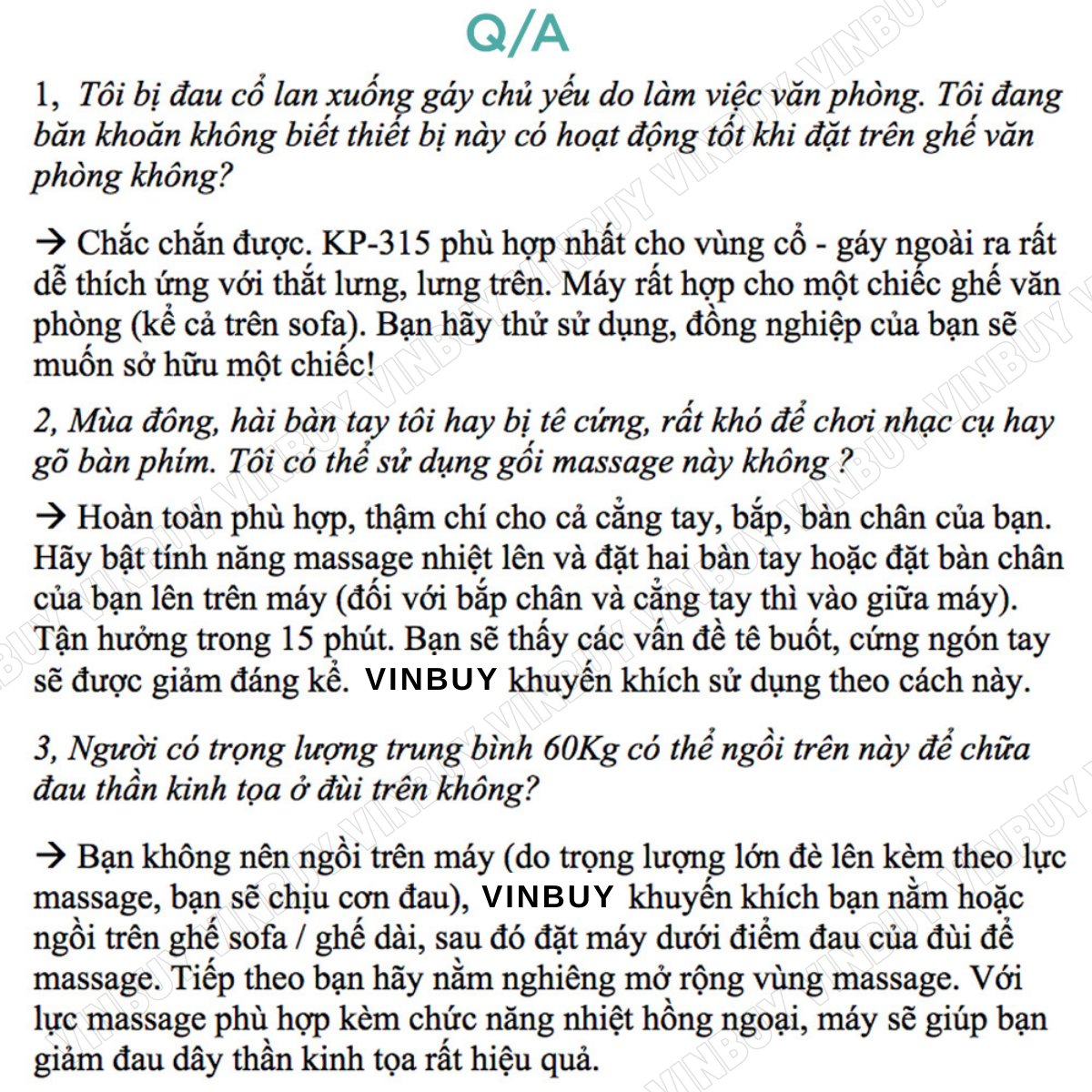 Gối Massage Cổ Vai Gáy Đa Năng - Máy Massage Toàn Thân Nhiệt Hồng Ngoại 2 Chiều - Mát Xa Chuyên Sâu Cho Cổ, Vai Gáy, Lưng Dưới, Đùi, Chân - Sử Dụng Tại Nhà, Văn Phòng, Trên Ô Tô - Quà Tặng Cho Bạn Bè, Người Thân - Chính Hãng - VinBuy