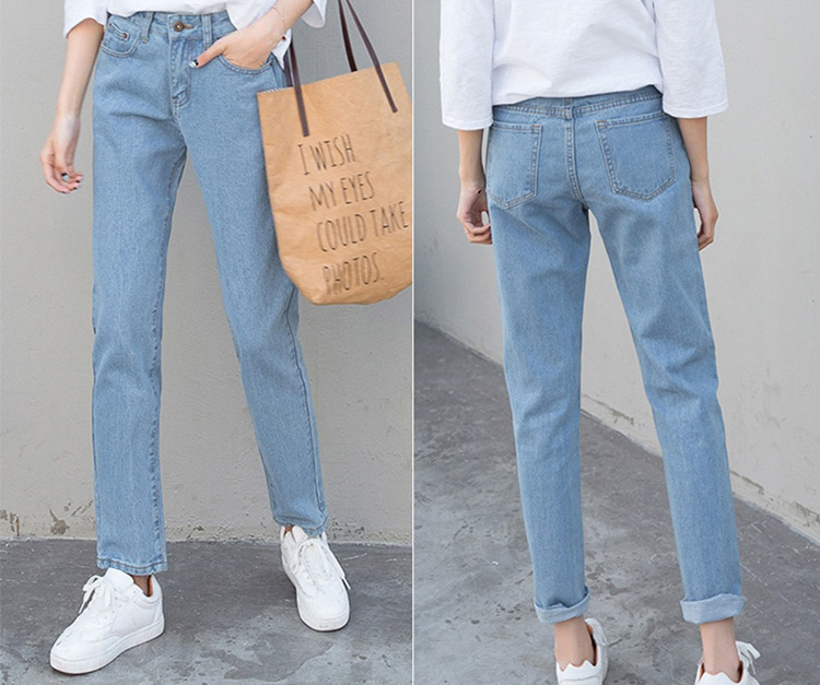 Quần Baggy Nữ Trơn Form Đứng