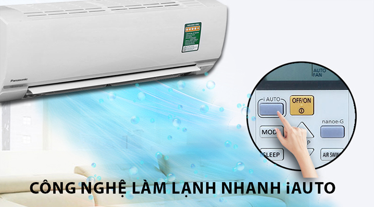 Máy Lạnh Inverter Panasonic CU/CS-PU12TKH-8 (1.5 HP) - Hàng chính hãng Máy Lạnh Inverter Panasonic CU/CS-PU12TKH-8 (1.5 HP) - Hàng chính hãng