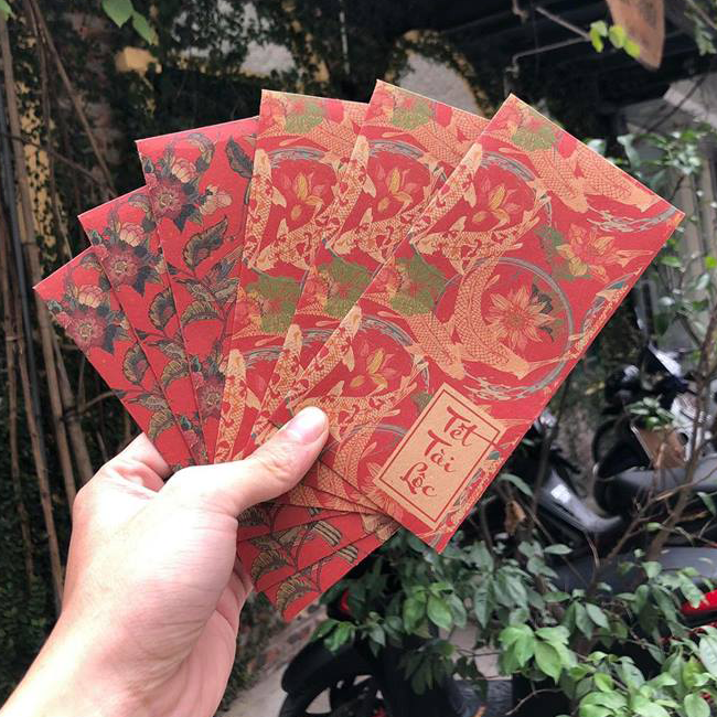 bao lì xì tết tài lộc