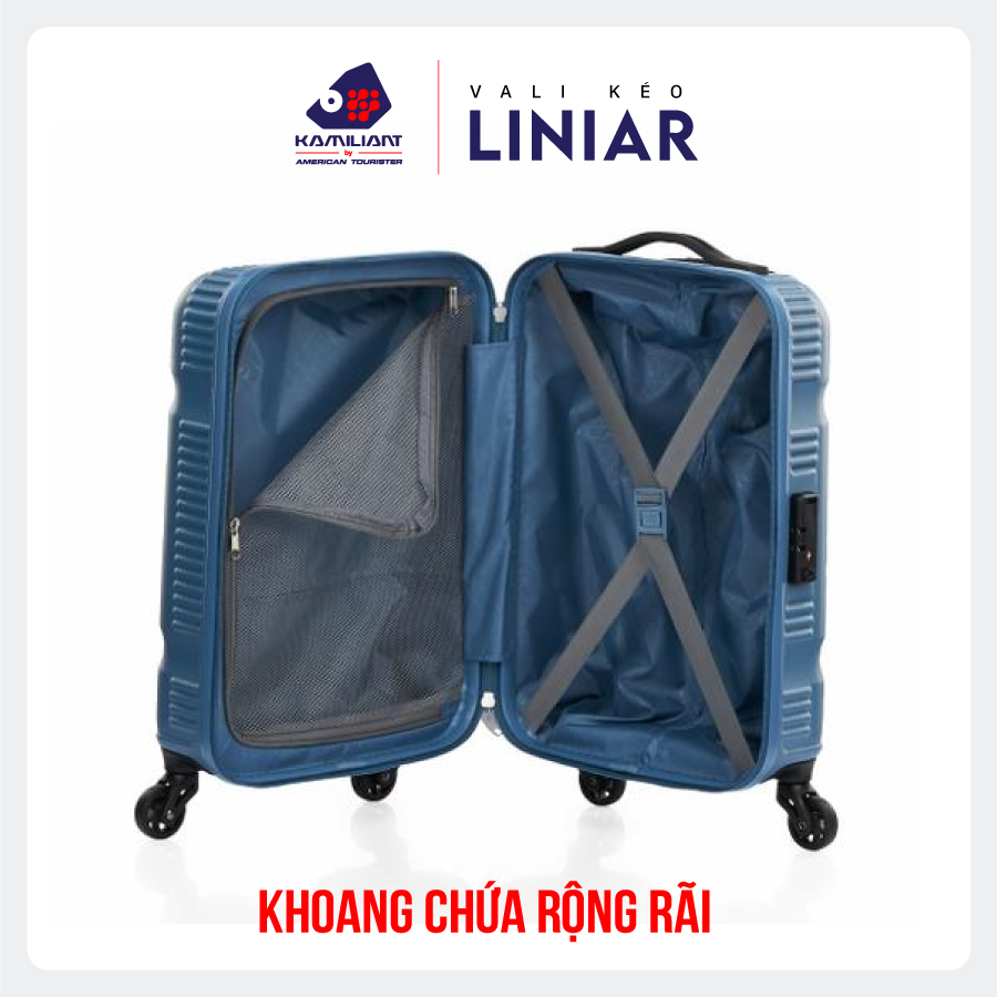 [ TIKI TRỢ GIÁ ]Vali kéo Liniar KAMILIANT  BY AMERICAN TOURISTER - MỸ sản phẩm chính hãng bảo hành quốc tế
