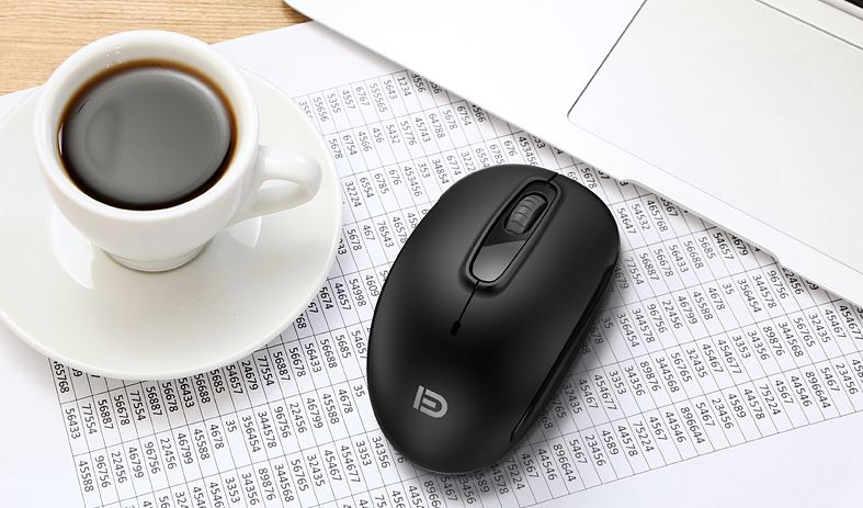 Chuột Máy Tính Không Dây Fude M510 - Trắng