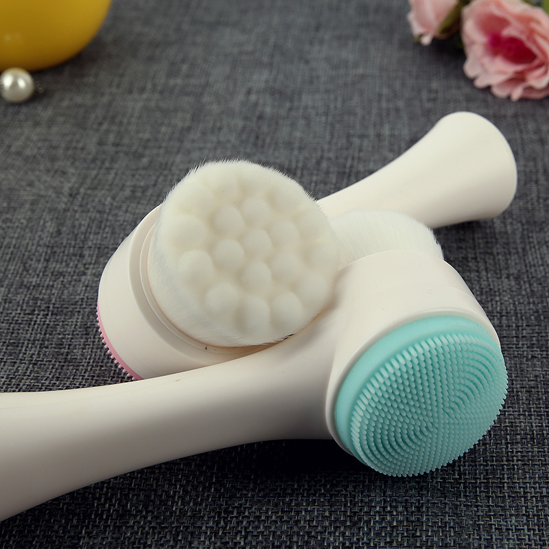 cọ rửa mặt 2 đầu có tốt không