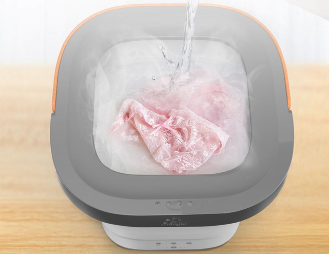 Xiaomi Youpin Moyu Folding Wash Machine Mini Portable Laundry Machine Dehydrated Washing Machine Gift For Home Travel