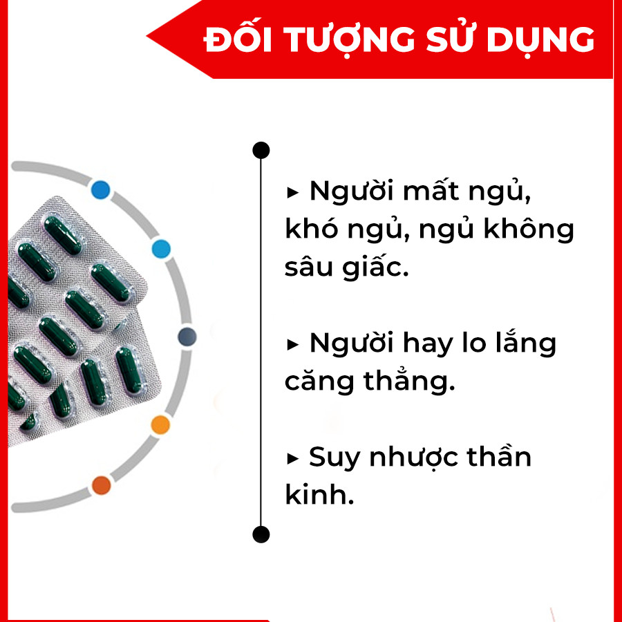 Thực phẩm bảo vệ sức khỏe MINH THẦN AN 60 viên - Hỗ trợ giúp ngủ ngon và sâu giấc