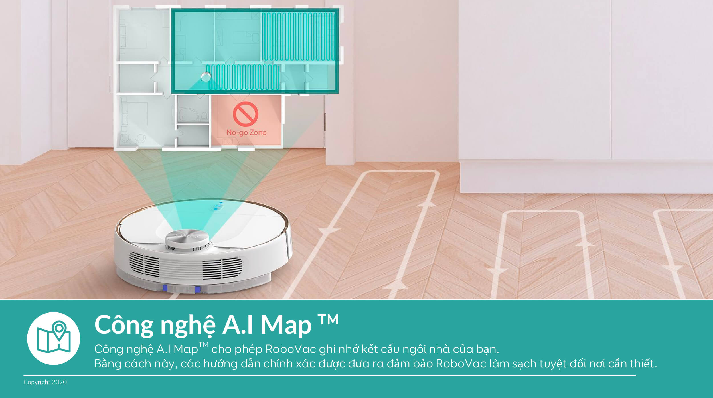 Robot Hút Bụi lau nhà thông minh Eufy RoboVac L70 Hydrid - T2190 - Hàng Chính Hãng