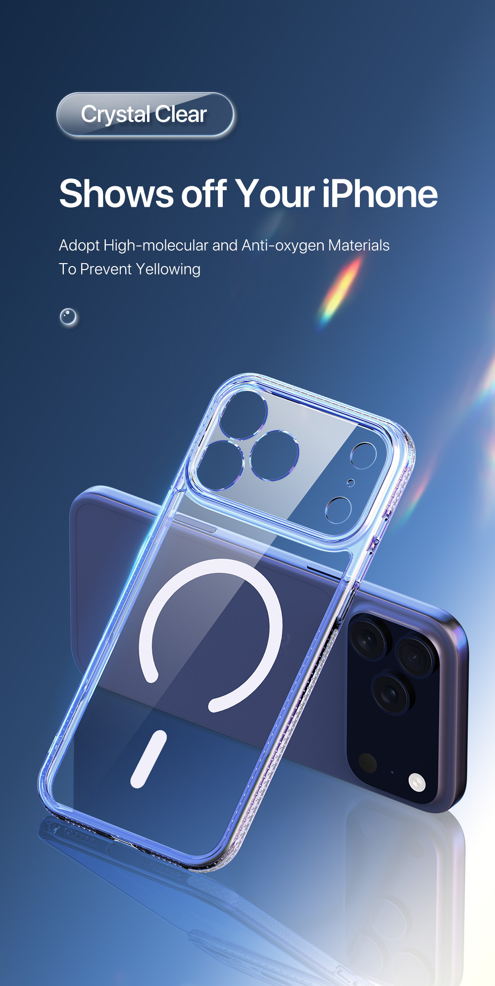 Ốp Lưng Sạc Từ Tính Chống Ố Vàng Dành Cho iPhone 17 Pro Max / 17 Pro / 17 Air / iPhone 17, DUX DUCIS Clin Mag Series_ Hàng chính hãng