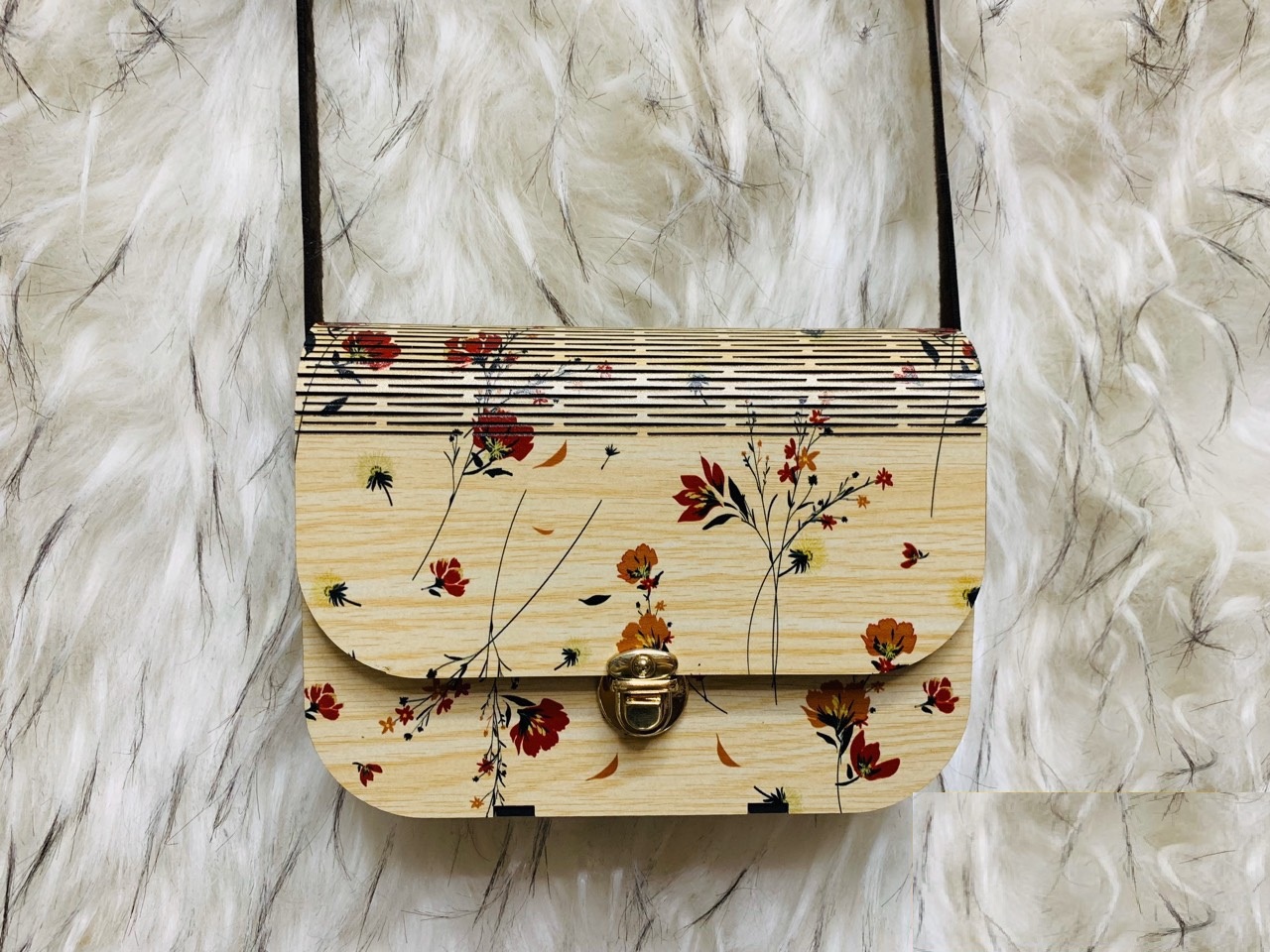 Túi xách gỗ Handmade - Gỗ ép cao cấp - Bền, đẹp - TX005