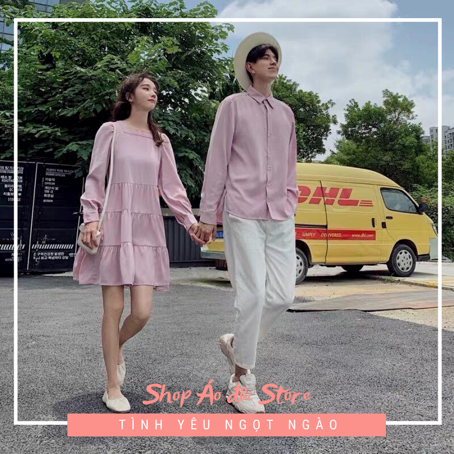 Áo Đôi Áo cặp Váy Áo Nam Nữ 🥰FREESHIP🥰 Thời Trang đồ đôi đẹp AV02 |  Shopee Việt Nam