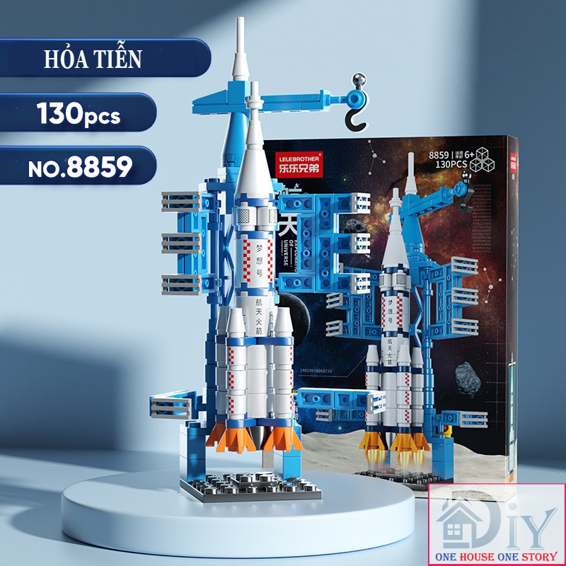 đồ chơi lắp ráp lego mô hình tàu vũ trụ phi thuyền phát triển trí thông 3