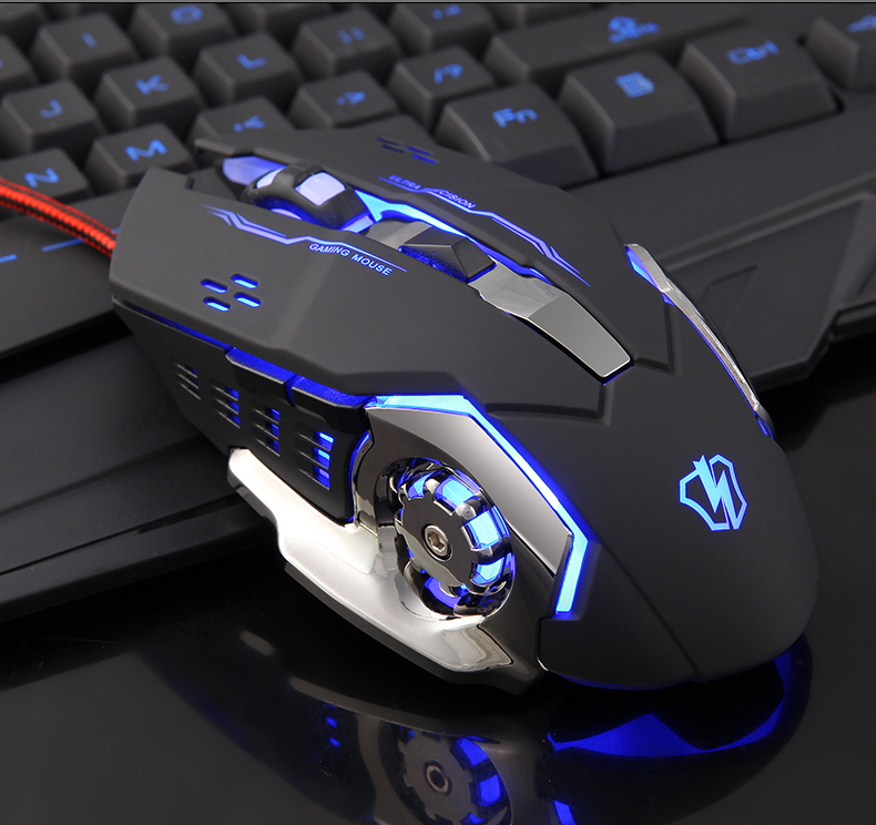 Chuột USB Chơi Game Cho Máy Tính Bàn Lei Teng S12 Chuột USB Chơi Game Cho Máy Tính Bàn Lei Teng S12