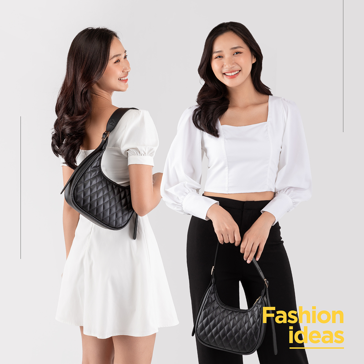 Túi Lata ( Thời trang nữ đi chơi size 27 - Túi đeo chéo da HN102 )