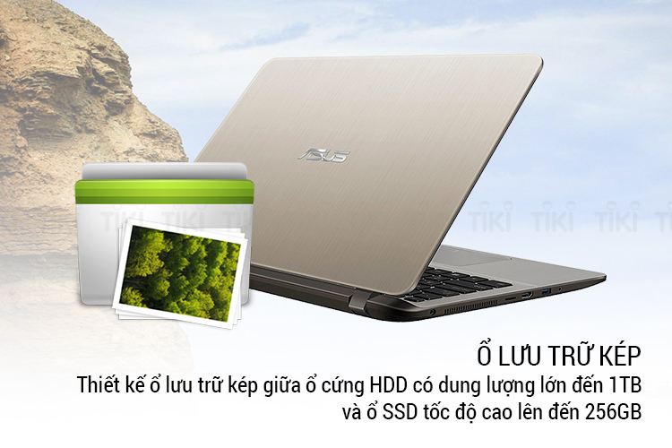 Laptop Asus Vivobook X407UA-BV551T P-4417U/ Win10 (14 HD) - Hàng Chính Hãng