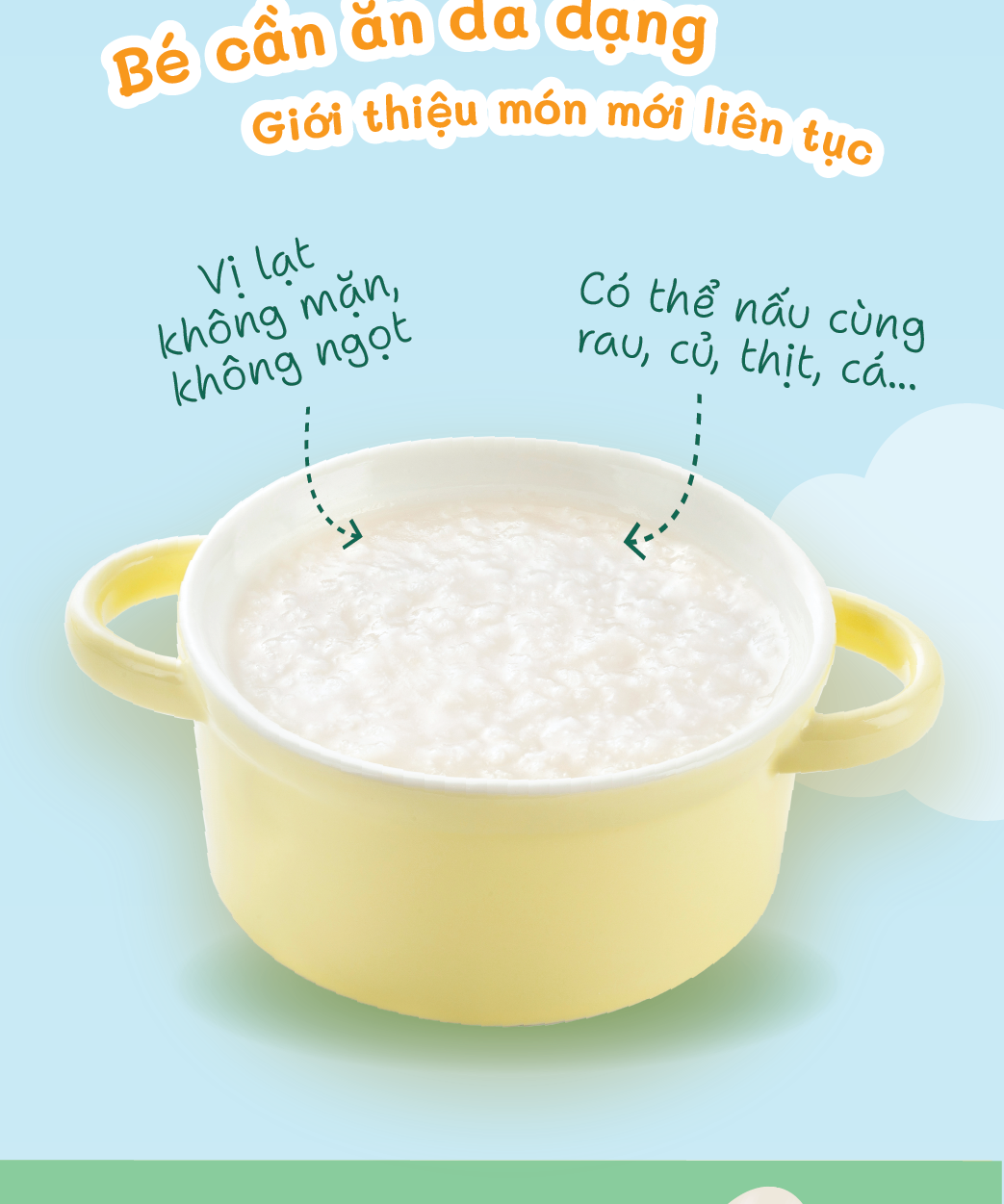 Cháo Ăn Dặm  Mabu Nguyên Hạt (900g)