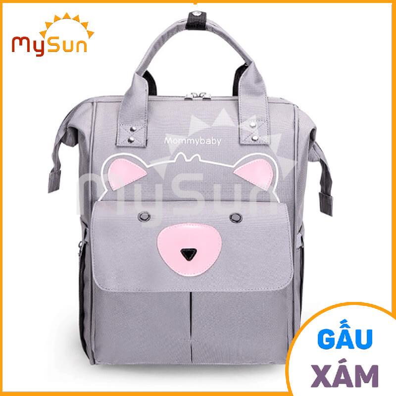 Balo túi ba lô đựng bỉm sữa giữ nhiệt đa năng cho mẹ và bé chính hãng MySun