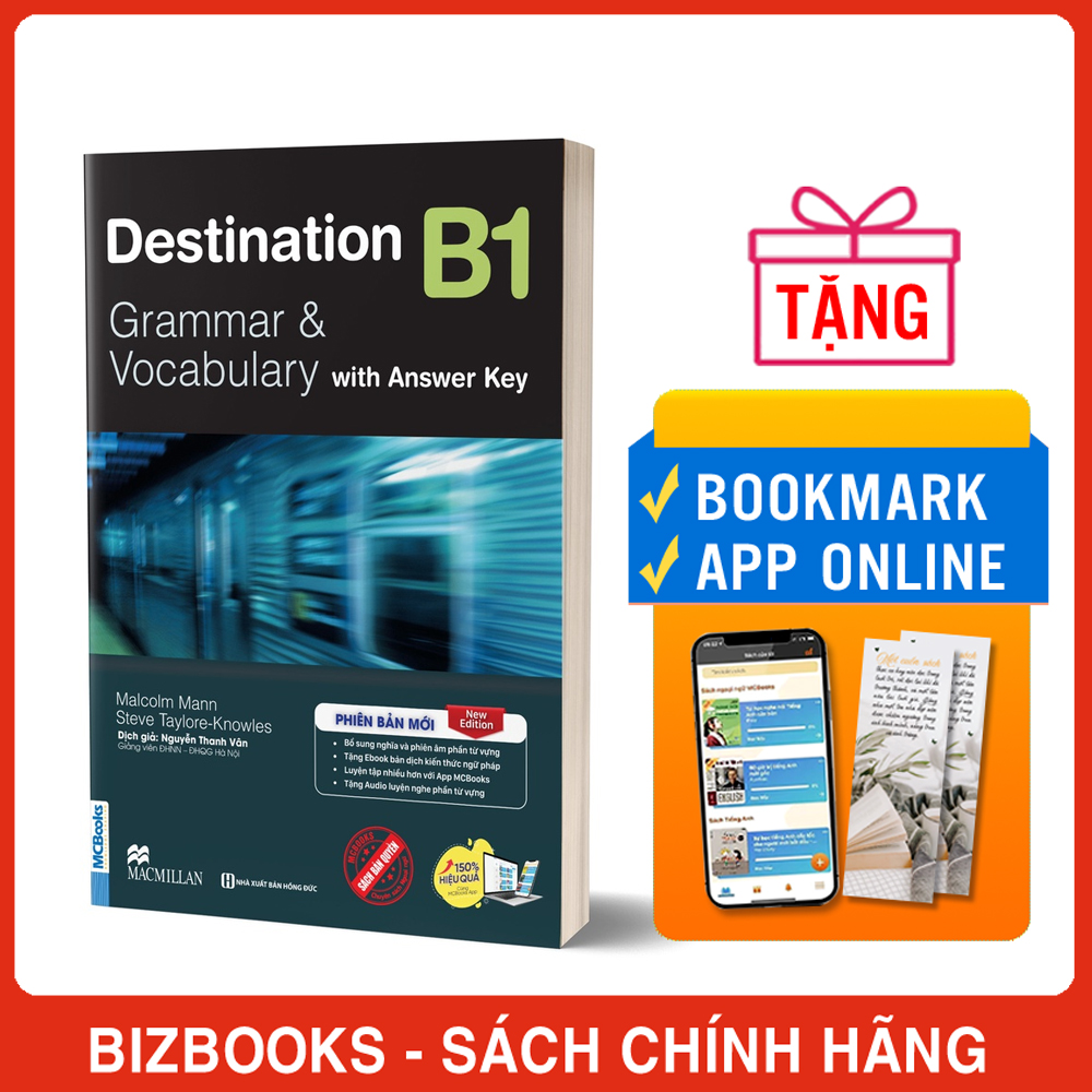 Destination B1 Grammar and Vocabulary Kèm Đáp Án