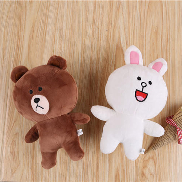 Gấu Bông Cặp Thỏ Cony Và Gấu Brown (40 Cm) Gb12