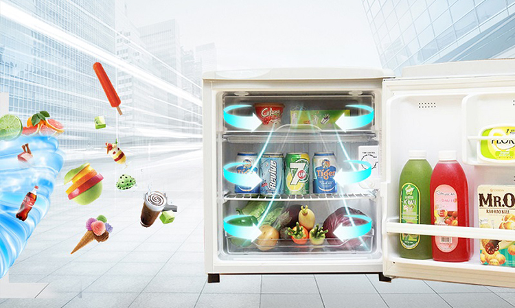 Tủ Lạnh Mini Aqua AQR-55AR (50L)