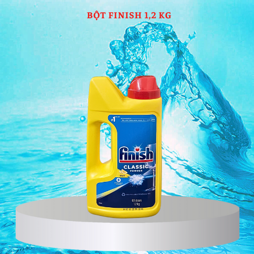 Bột Finish 2,5kg Chuyên Dùng Cho Máy Rửa Chén Bát