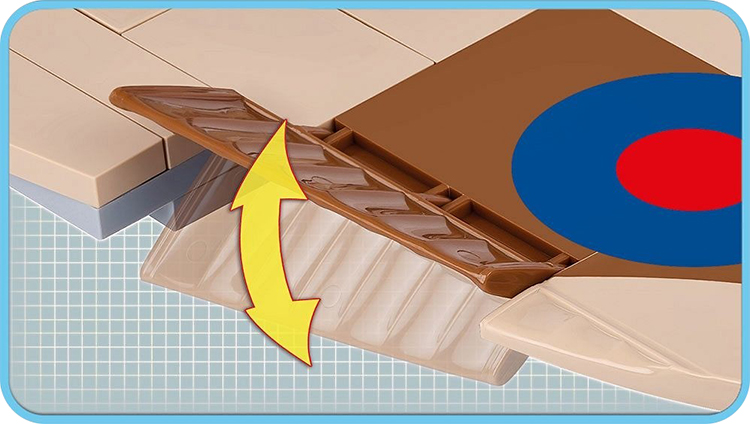 Đồ Chơi Lắp Ráp Máy Bay Tiêm Kích Mk. IX COBI - 5525