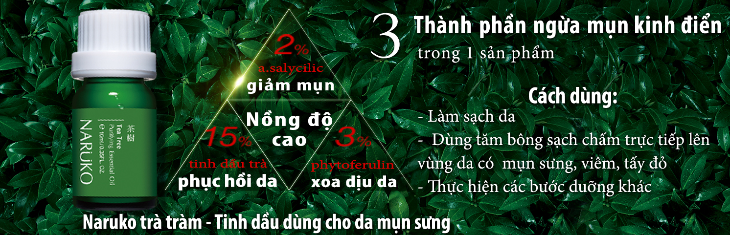 Naruko – Trà tràm – Tinh dầu