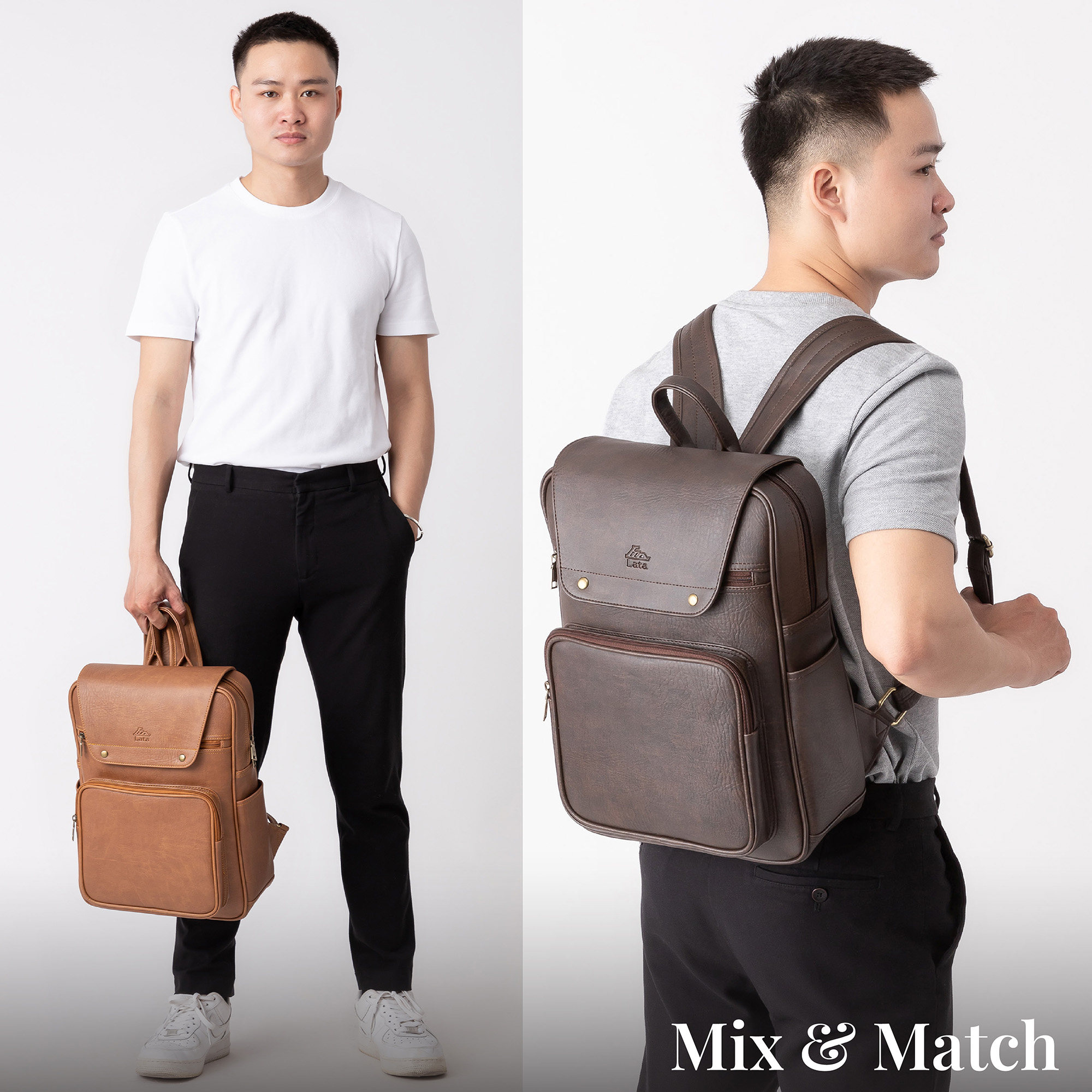 Balo Lata ( Thời trang nam cao cấp - Balo da BAL47 )
