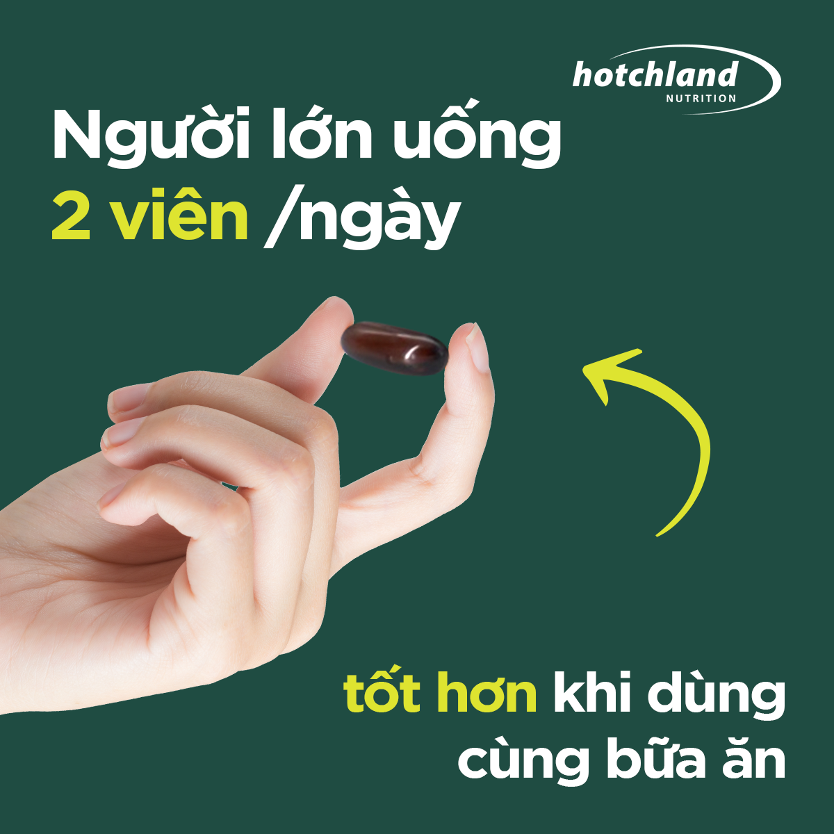 Viên uống Omega369 - Optimum Omega 3.6.9 Hotchland Nutrition hỗ trợ não bộ, thị lực, tim mạch, giảm nguy cơ đột quỵ - Hộp 60v - Hàng chính hãng nhập khẩu Mỹ