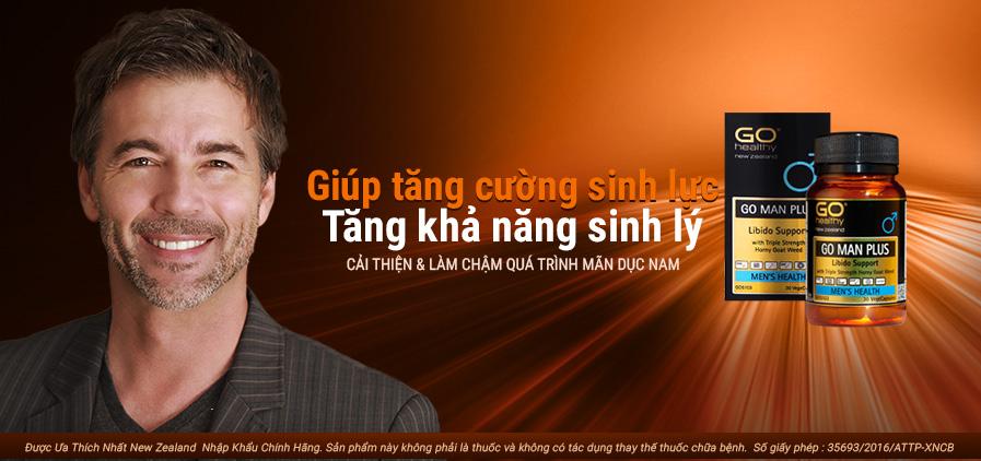 Bộ Sản Phẩm 2 Hộp Viên Uống Tăng Sinh Lý Nam New Zealand Go Man Plus 30 Viên | Giúp Tăng Cường Sinh Lực, Sinh Lý Ở Nam Giới - Nhập Khẩu Chính Hãng