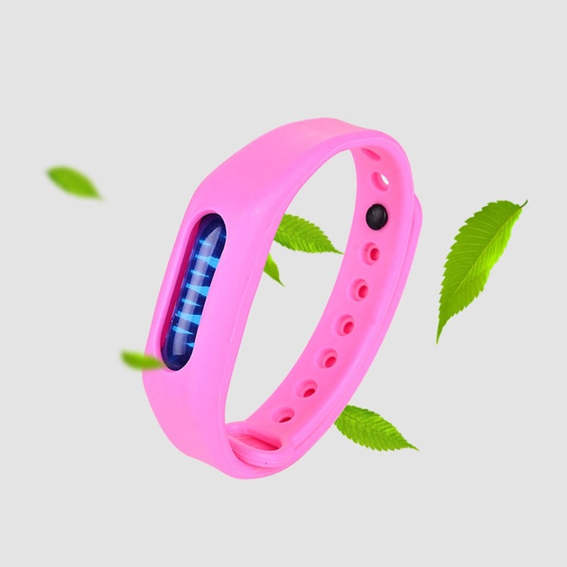 Vòng đeo tay đuổi muỗi, côn trùng chứa tinh dầu thực vật an toàn cho bé