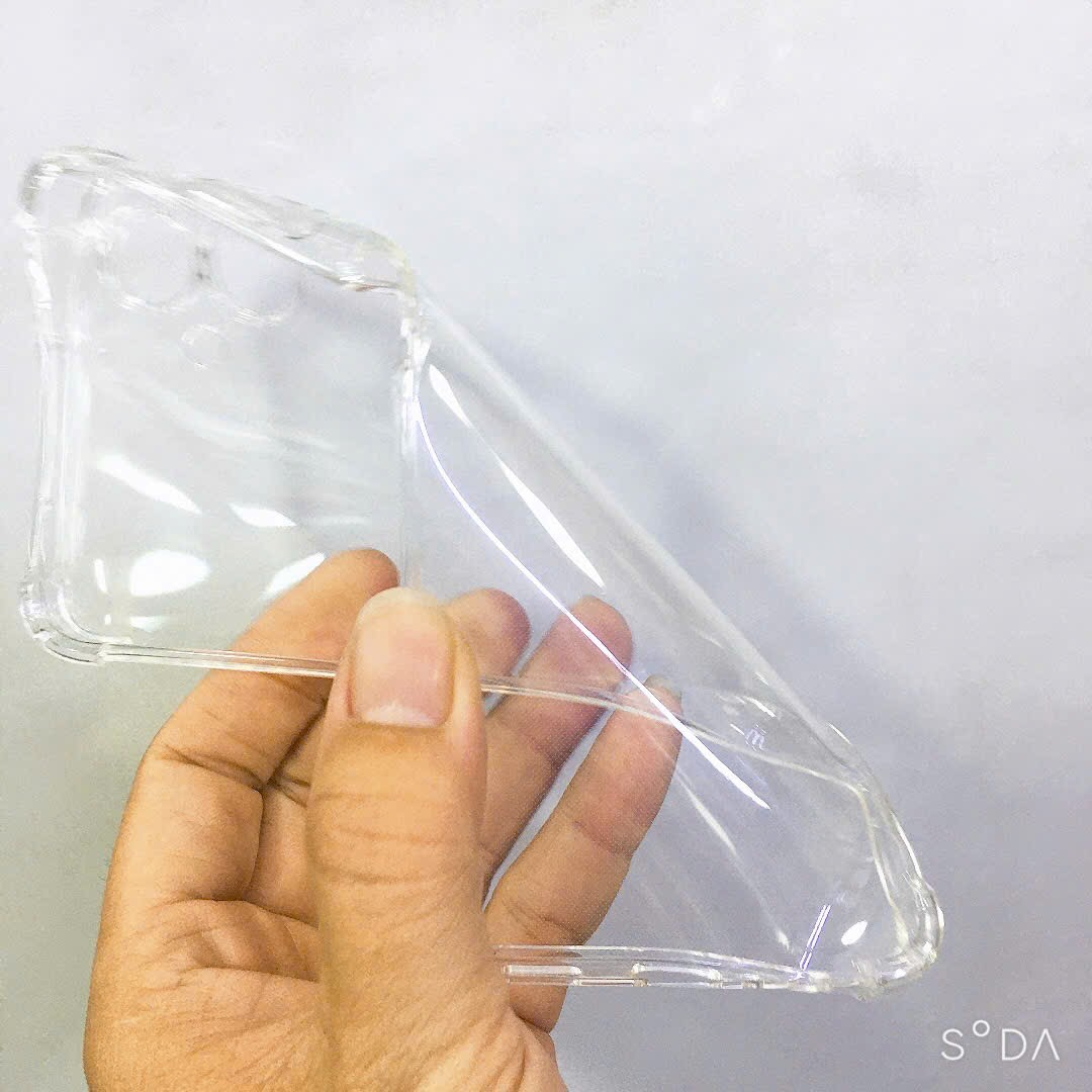 Ốp lưng cho Samsung A06 dẻo trong TPU chống sốc 4 góc cạnh ( hàng chính hãng)