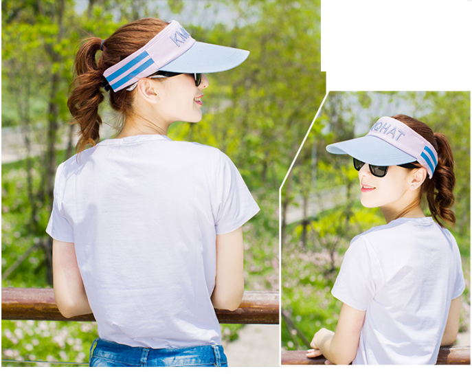 Nón kết nưa đầu thể thao nữ, mũ lưỡi trai nửa đầu chơi tennis- golf cao cấp