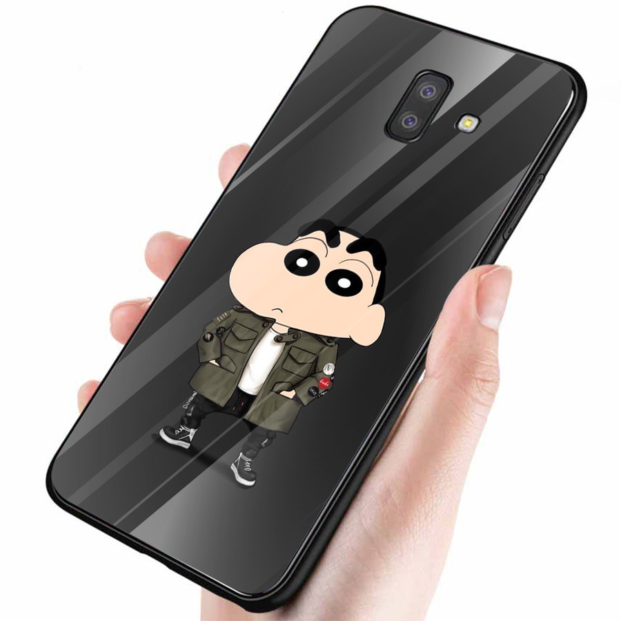 Ốp kính cường lực cho điện thoại Samsung Galaxy J6 PRIME - Shin ngầu MS ACUTU002