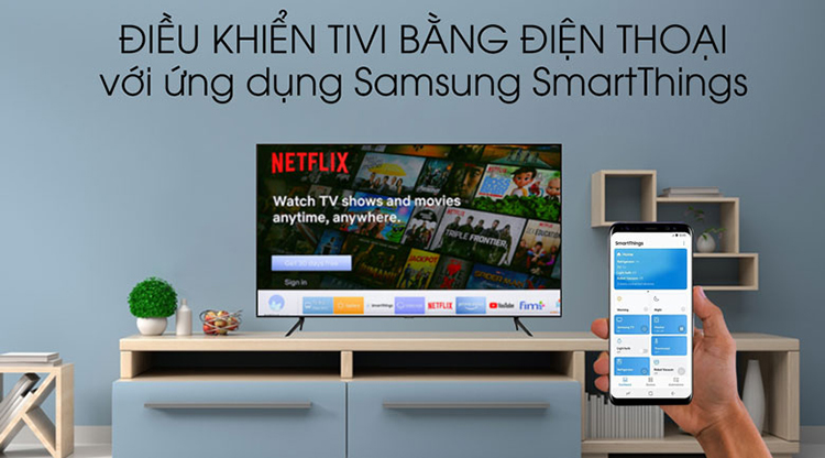 Smart Tivi QLED Samsung 4K 65 inch QA65Q70T - Hàng chính hãng