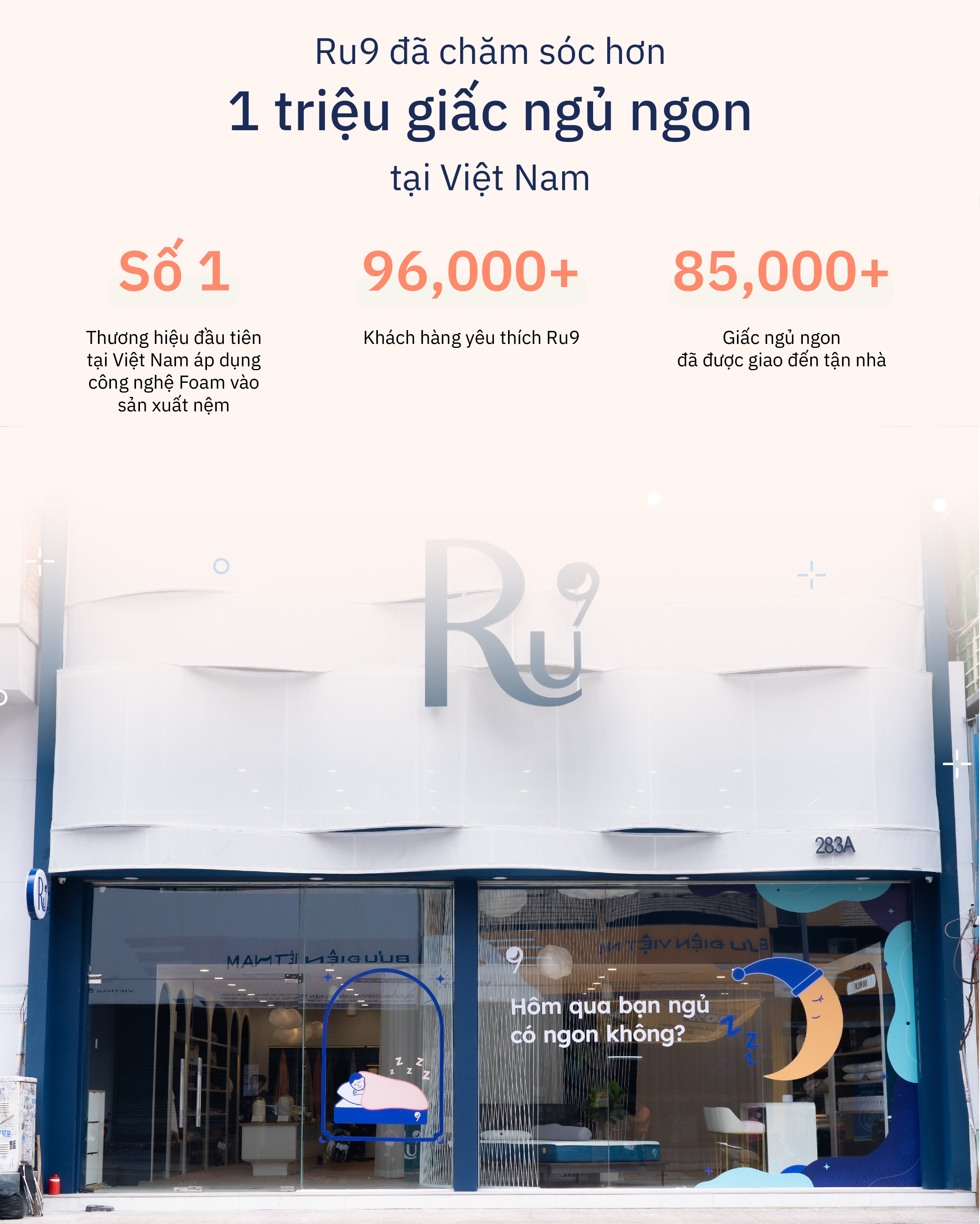 Nệm Foam Nest Ru9 15cm Cao Cấp | Ngăn Cách Chuyển Động | 2 Lớp Foam Nâng Đỡ | 6 Kích Thước