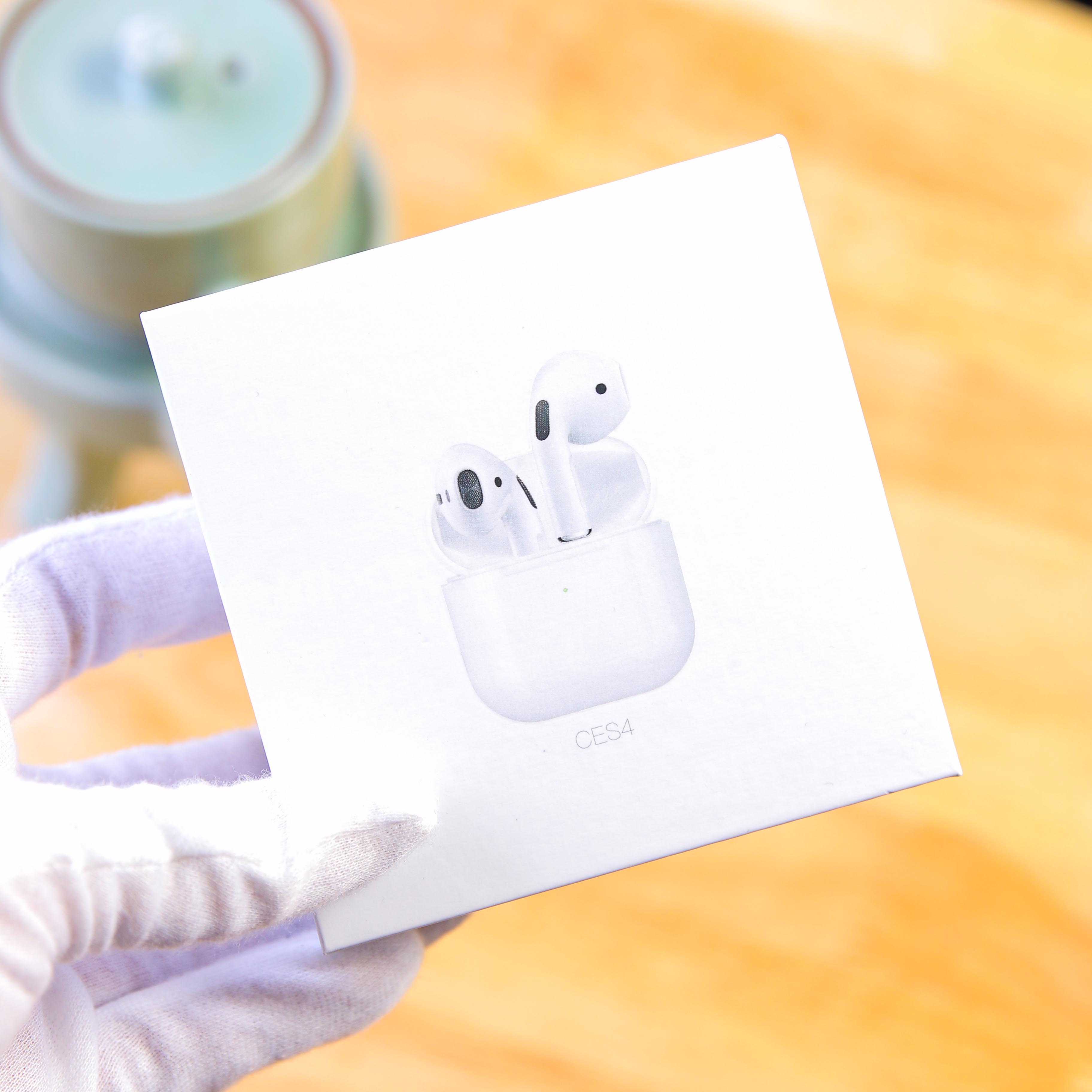 Tai Nghe Không Dây Bluetooth HOCO TWS CES4 V5.0 - Tai Nghe Nhét Tai Tiện Lợi - Cảm Ứng, Định Vị Thông Minh, Hiện Đại - Âm Thanh Chất, Không Gây Nhức Tai - Hàng Nhập Khẩu - TAI000S4W 6