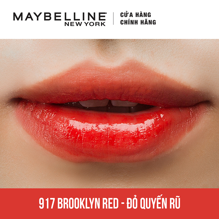 Bộ Đôi Son Satin Maybelline New York & Son Lì Powder Matte (7.8g) #Đỏ Quyến Rũ & Đỏ Cam