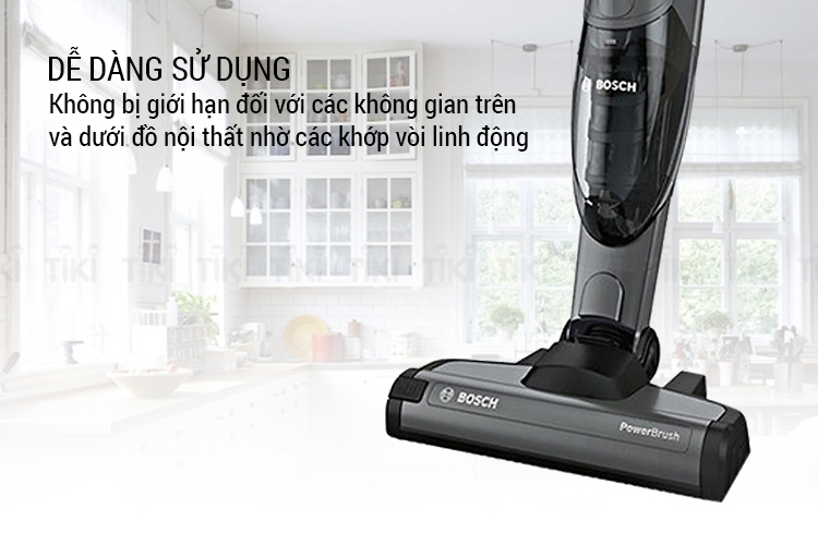 Máy Hút Bụi Cầm Tay 2 Trong 1 Bosch BBHL21841 - 18V - Hàng Chính Hãng