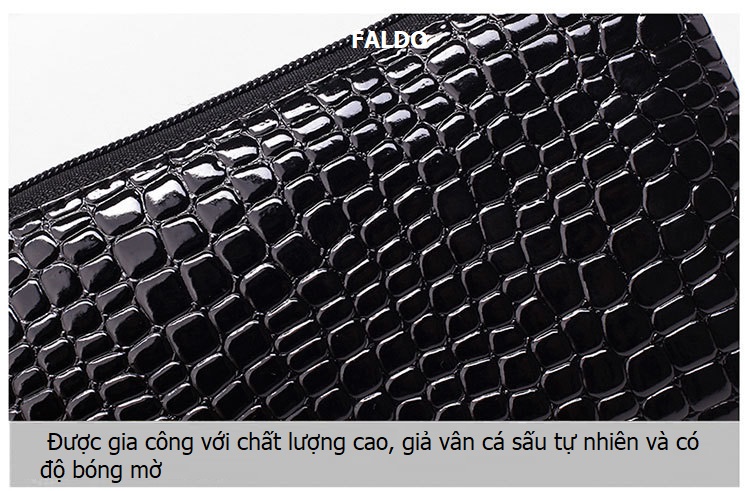 Ví Cầm Tay Thời Trang FALDO Chống Thấm Nước