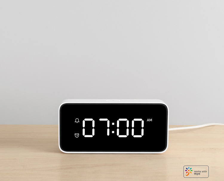 Xiaomi (MI) Xiaomi Xiaoai Smart Alarm Clock Language Control|Internet Radio|Language Tips|Life Work Assistant
