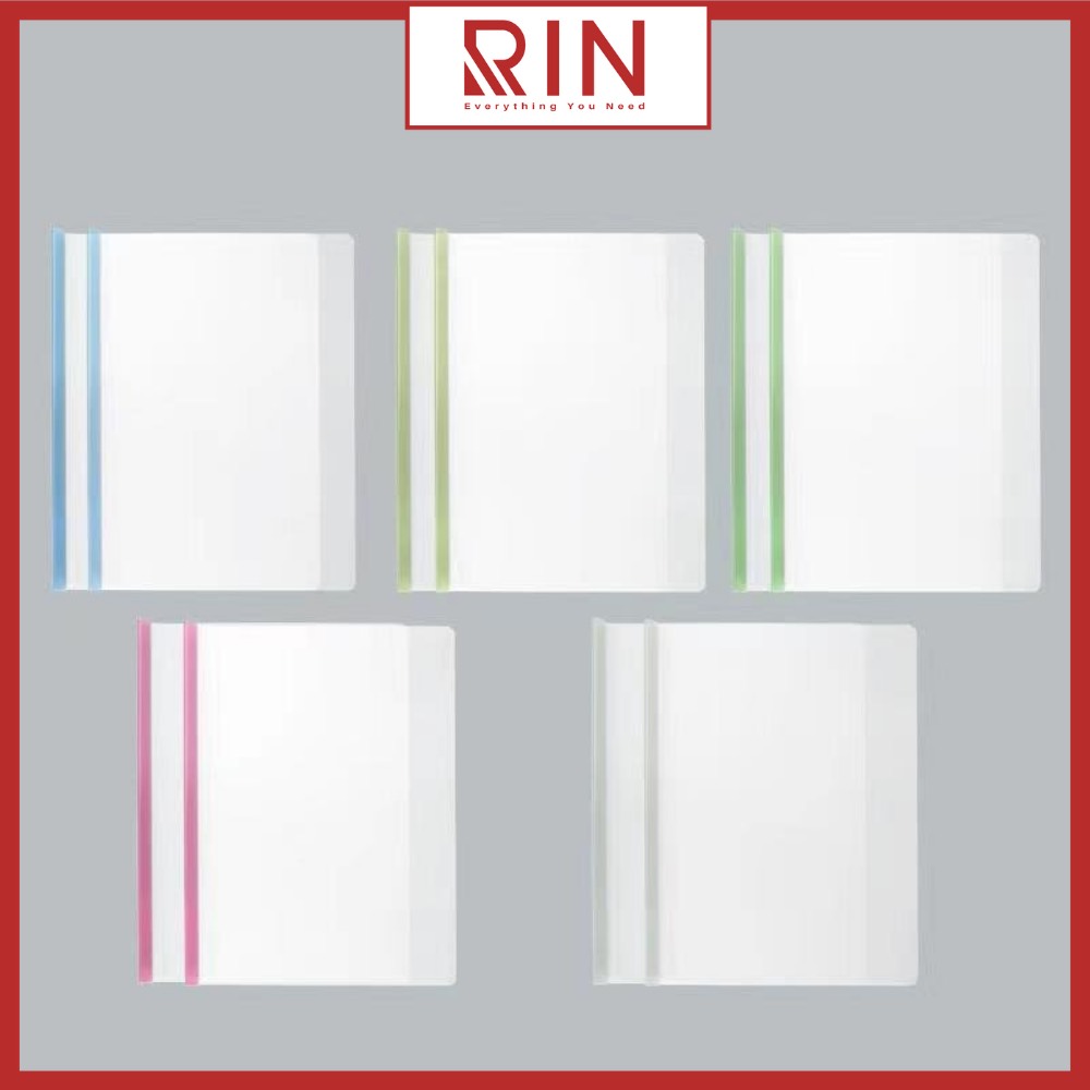 File đựng tài liệu rút gáy A4 / kẹp tài liệu rút gáy A4 trong suốt 