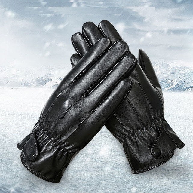 Găng tay da nam cảm ứng GTDCC07