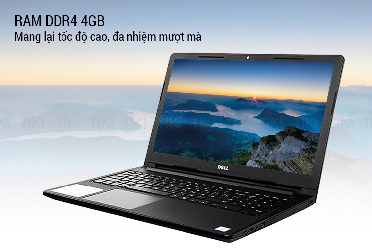 Laptop Dell Vostro 3478 R3M961 Core i5-8250U/Dos (14 inch) - Black - Hàng Chính Hãng