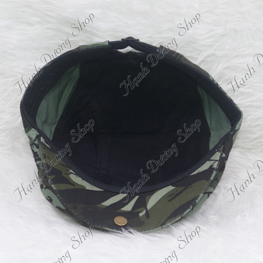 Nón beret nam mũ mỏ vịt người lớn, nón bê rê nam trơn không thêu logo, chất liệu vải kaki 2 lớp bền đẹp - Hạnh Dương