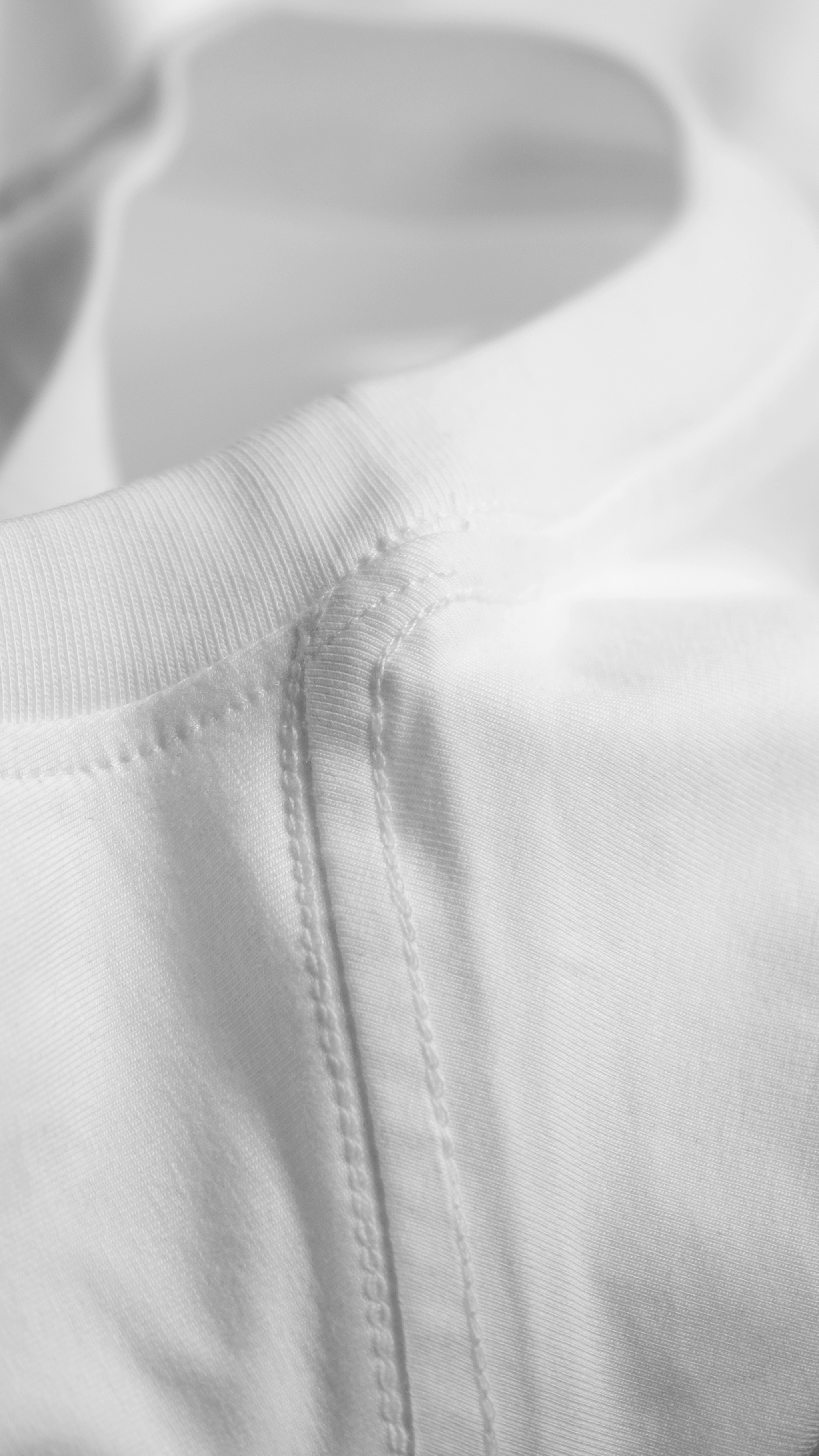 Áo thun nam T-Shirt Leman Cotton Compact màu trắng Regular Form